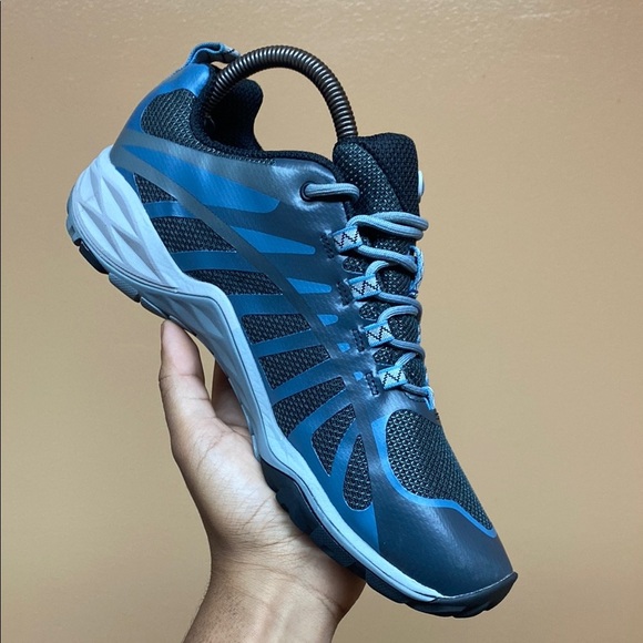 Merrell Siren Edge Q2 “Blue Gray Black” Waterproof Trail Running Sneakers - Picture 11 of 16